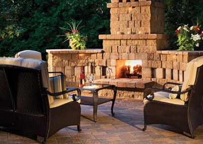 Patio Fireplace